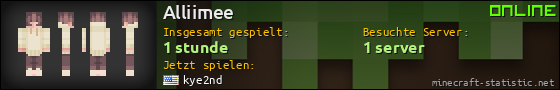 Benutzerleisten 560x90 für Alliimee