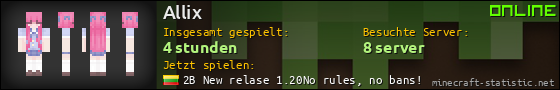 Benutzerleisten 560x90 für Allix