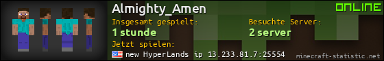 Benutzerleisten 560x90 für Almighty_Amen