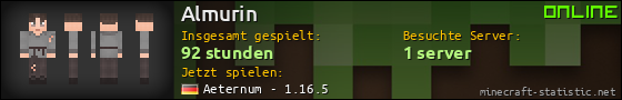 Benutzerleisten 560x90 für Almurin