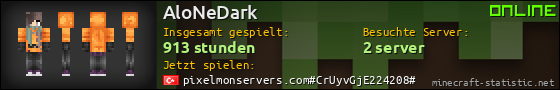 Benutzerleisten 560x90 für AloNeDark