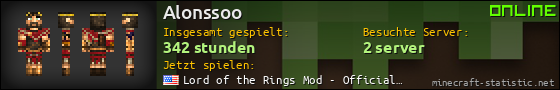 Benutzerleisten 560x90 für Alonssoo