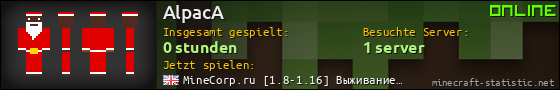 Benutzerleisten 560x90 für AlpacA