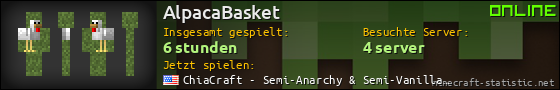 Benutzerleisten 560x90 für AlpacaBasket