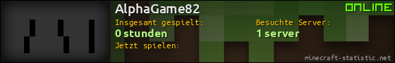 Benutzerleisten 560x90 für AlphaGame82