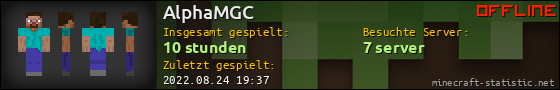 Benutzerleisten 560x90 für AlphaMGC