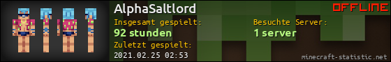 Benutzerleisten 560x90 für AlphaSaltlord