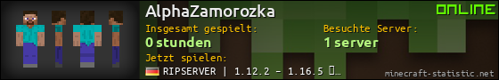 Benutzerleisten 560x90 für AlphaZamorozka