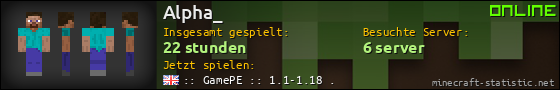 Benutzerleisten 560x90 für Alpha_