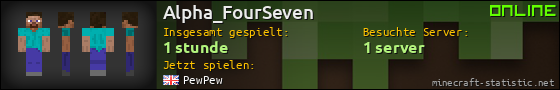 Benutzerleisten 560x90 für Alpha_FourSeven