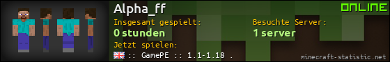 Benutzerleisten 560x90 für Alpha_ff