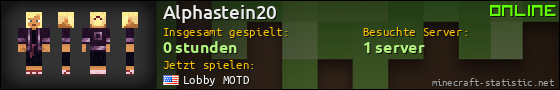 Benutzerleisten 560x90 für Alphastein20