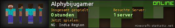 Benutzerleisten 560x90 für Alphybijugamer