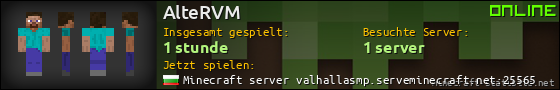 Benutzerleisten 560x90 für AlteRVM