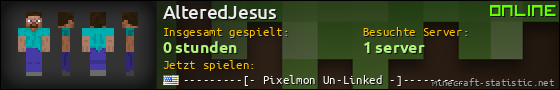 Benutzerleisten 560x90 für AlteredJesus