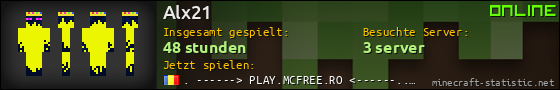 Benutzerleisten 560x90 für Alx21
