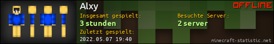 Benutzerleisten 560x90 für Alxy