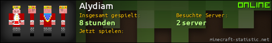 Benutzerleisten 560x90 für Alydiam