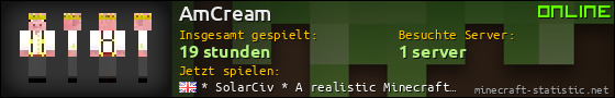 Benutzerleisten 560x90 für AmCream