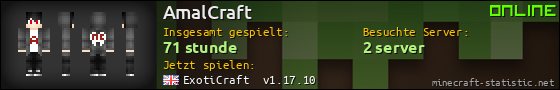 Benutzerleisten 560x90 für AmalCraft