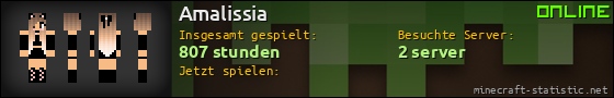 Benutzerleisten 560x90 für Amalissia