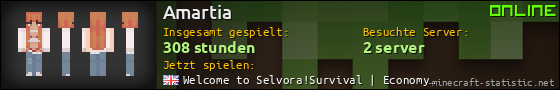 Benutzerleisten 560x90 für Amartia