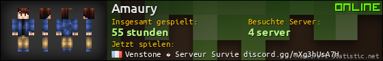 Benutzerleisten 560x90 für Amaury