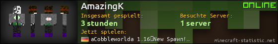 Benutzerleisten 560x90 für AmazingK