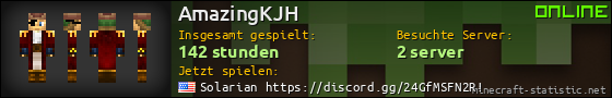 Benutzerleisten 560x90 für AmazingKJH