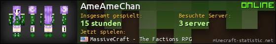 Benutzerleisten 560x90 für AmeAmeChan