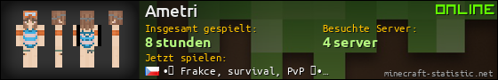 Benutzerleisten 560x90 für Ametri