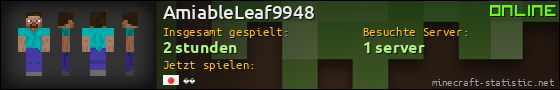 Benutzerleisten 560x90 für AmiableLeaf9948