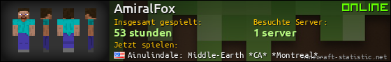 Benutzerleisten 560x90 für AmiralFox