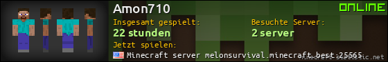 Benutzerleisten 560x90 für Amon710