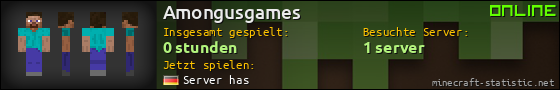 Benutzerleisten 560x90 für Amongusgames