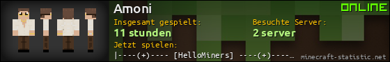 Benutzerleisten 560x90 für Amoni