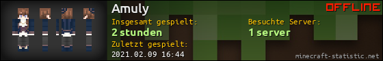 Benutzerleisten 560x90 für Amuly