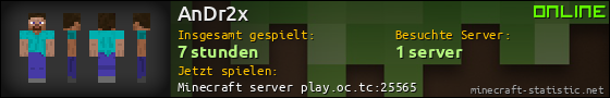 Benutzerleisten 560x90 für AnDr2x