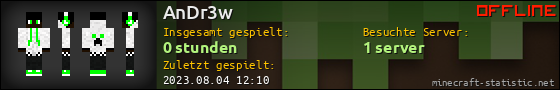 Benutzerleisten 560x90 für AnDr3w
