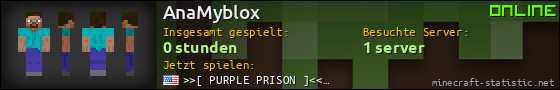 Benutzerleisten 560x90 für AnaMyblox