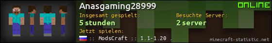 Benutzerleisten 560x90 für Anasgaming28999