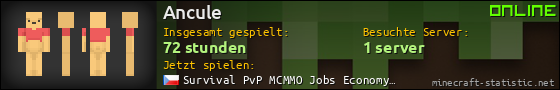 Benutzerleisten 560x90 für Ancule