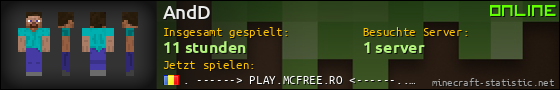 Benutzerleisten 560x90 für AndD