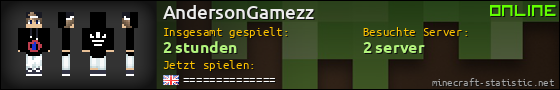 Benutzerleisten 560x90 für AndersonGamezz