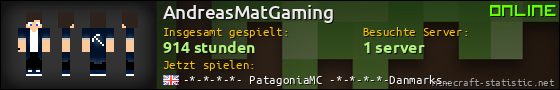 Benutzerleisten 560x90 für AndreasMatGaming