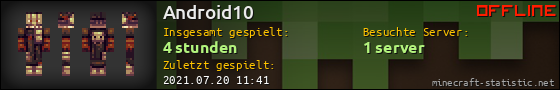 Benutzerleisten 560x90 für Android10