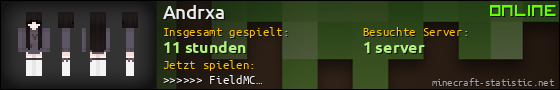Benutzerleisten 560x90 für Andrxa