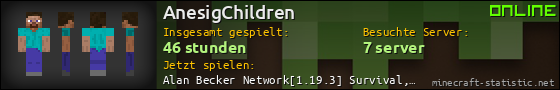 Benutzerleisten 560x90 für AnesigChildren