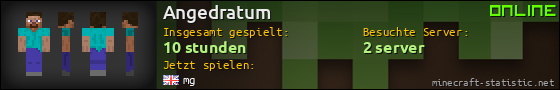 Benutzerleisten 560x90 für Angedratum