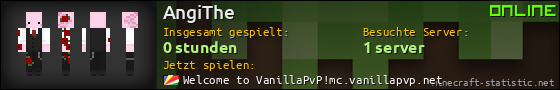 Benutzerleisten 560x90 für AngiThe